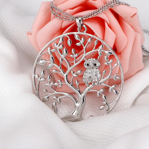 "Tree Of Life" Owl Necklace