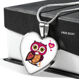 "Owlove" Heart Luxury Necklace