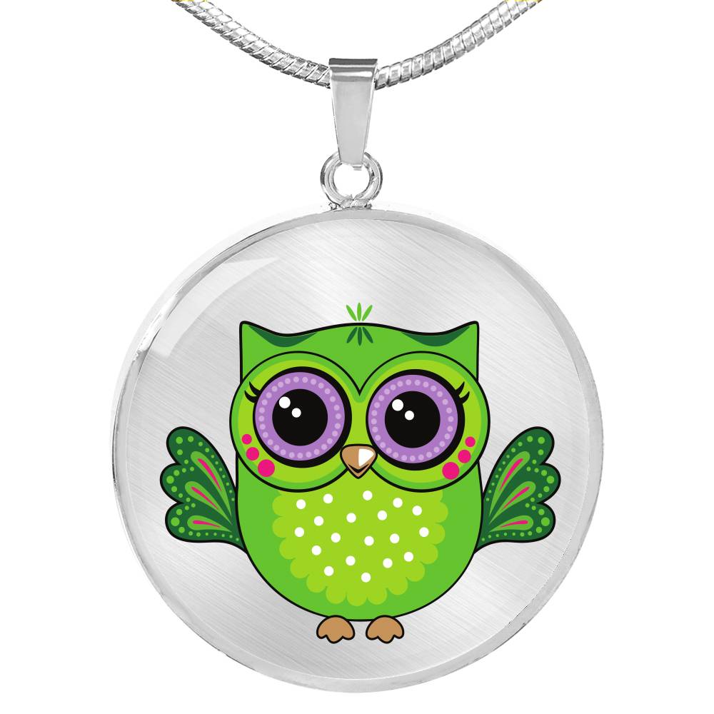 "Charlie" Owl Necklace