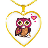 "Owlove" Heart Luxury Necklace