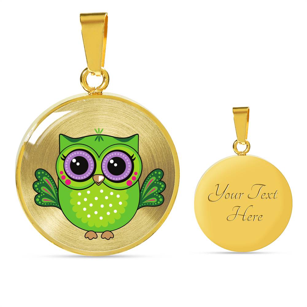 "Charlie" Owl Necklace