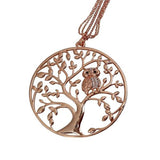 "Tree Of Life" Owl Necklace