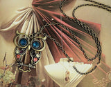 "Hypnotized" Owl Necklace