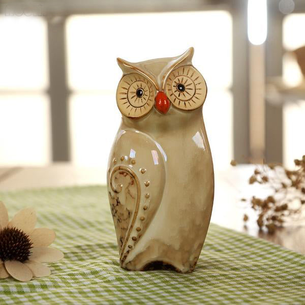 "The Owls Family" Owl Home Decor