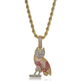 "Aline" Owl Necklace