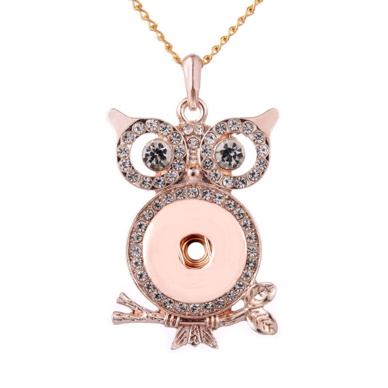 "Priscilla" Owl Necklace