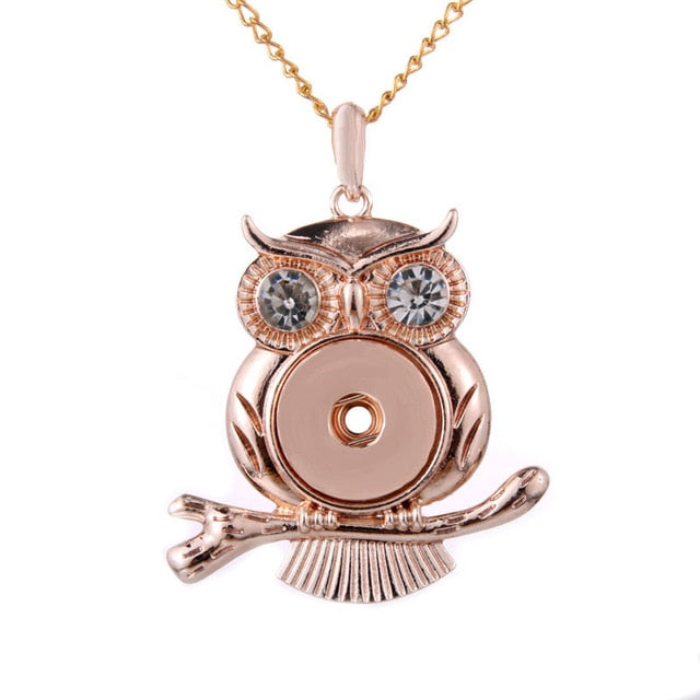 "Priscilla" Owl Necklace