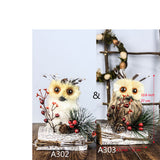 "Owl Christmas" Decoration Home