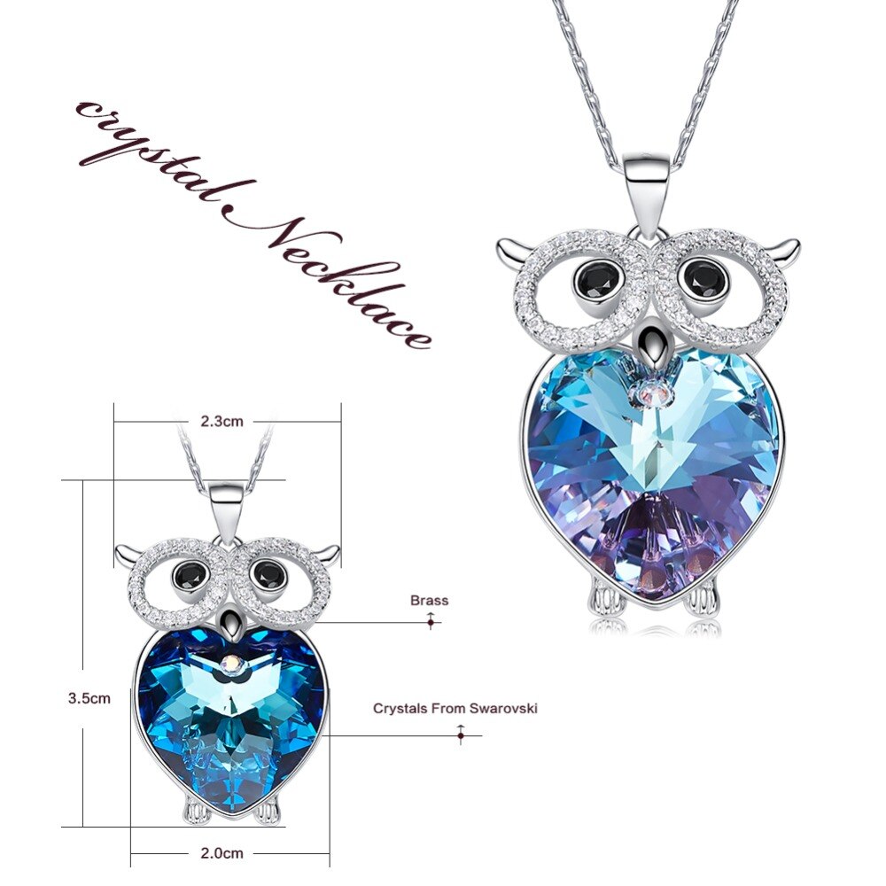 "Nirina" Owl Necklace