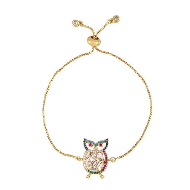 "Saphya" Owl Bracelet