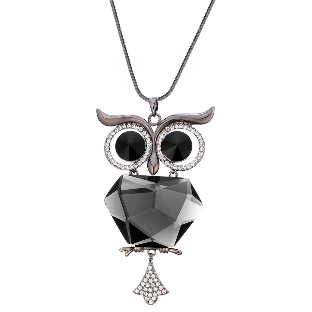 "Valerie" Owl Necklace
