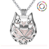 "Ombeline" Owl Necklace