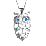 "Laure" Owl Necklace