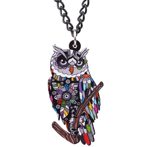 "Emilie" Owl Necklace