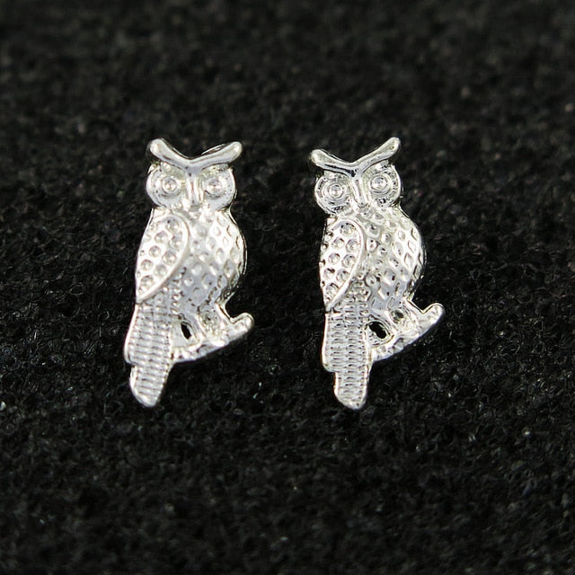 "Lucy" Owl Earrings