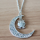 "Moon" Owl Necklace